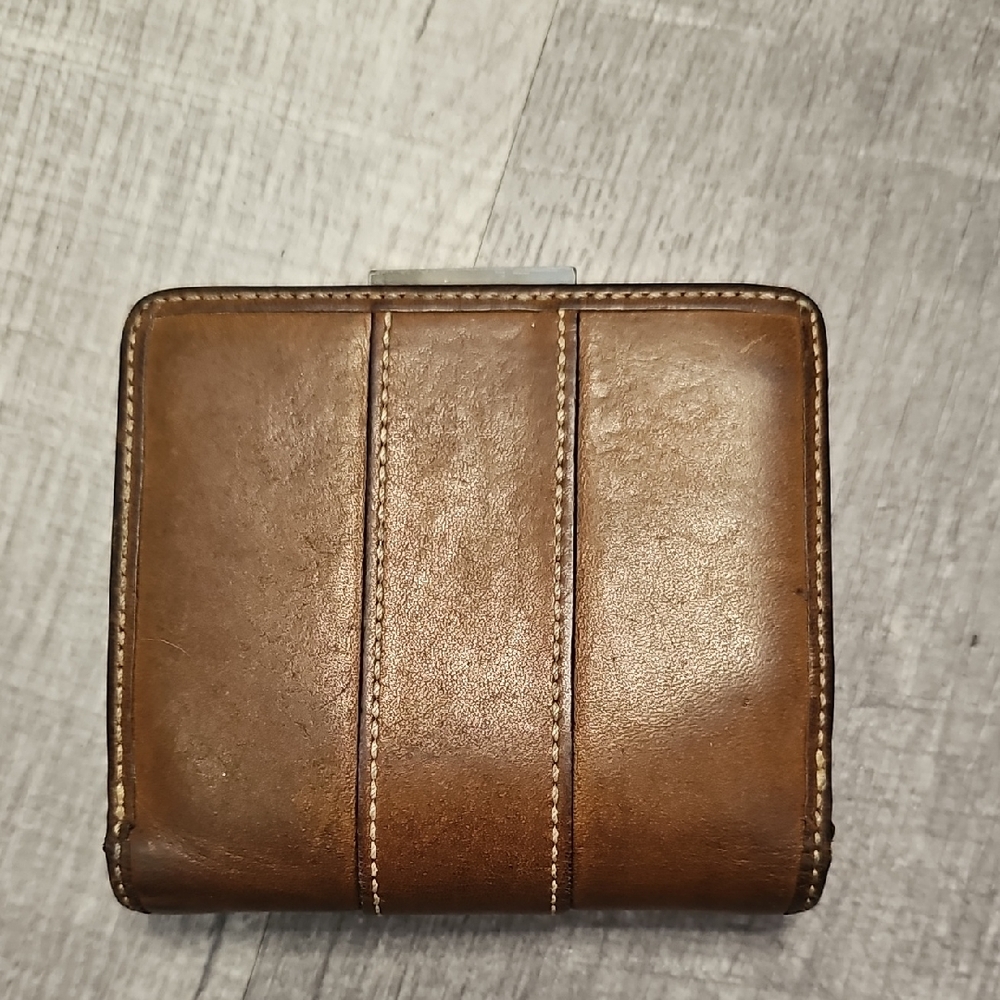 Coach Brown Leather Wallet